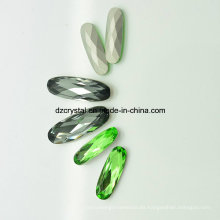 China Cuentas de cristal talladas decorativas para la fabricación de la joyería